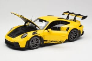 Porsche 911 992 GT3 RS Racing Dzeltens Norev 1:18 WAP0212810RGT3 Metāls — attēls 2 no 8