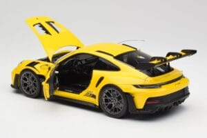 Porsche 911 992 GT3 RS Racing Dzeltens Norev 1:18 WAP0212810RGT3 Metāls — attēls 5 no 8
