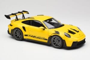 Porsche 911 992 GT3 RS Racing Dzeltens Norev 1:18 WAP0212810RGT3 Metāls — attēls 6 no 8