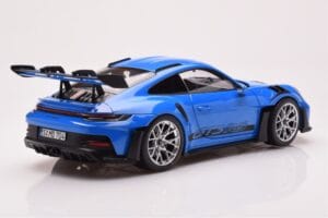 Porsche 911 992 GT3 RS Sharkblue Norev 1:18 187358 Metāls — attēls 3 no 8