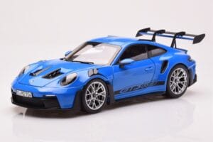 Porsche 911 992 GT3 RS Sharkblue Norev 1:18 187358 Metāls