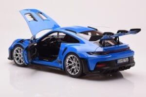 Porsche 911 992 GT3 RS Sharkblue Norev 1:18 187358 Metāls — attēls 5 no 8
