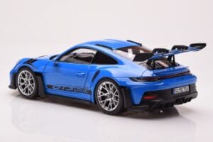 Porsche 911 992 GT3 RS Sharkblue Norev 1:18 187358 Metāls — attēls 7 no 8