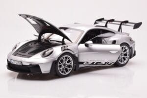 Porsche 911 992 GT3 RS Sudrabs Metālisks Norev 1:18 187357 Metāls — attēls 2 no 8