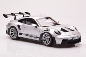 Porsche 911 992 GT3 RS Sudrabs Metālisks Norev 1:18 187357 Metāls — attēls 6 no 8