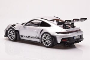 Porsche 911 992 GT3 RS Sudrabs Metālisks Norev 1:18 187357 Metāls — attēls 7 no 8