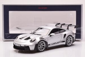 Porsche 911 992 GT3 RS Sudrabs Metālisks Norev 1:18 187357 Metāls — attēls 8 no 8