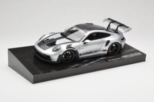 Porsche 911 992 GT3 RS Sudrabs Weissach Package Minichamps 1:18 110062020 Metāls — attēls 2 no 8