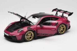 Porsche 911 992 GT3 RS Weissach Package Ruby Star Norev 1:18 187370 Metāls — attēls 2 no 8
