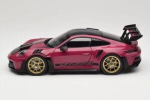 Porsche 911 992 GT3 RS Weissach Package Ruby Star Norev 1:18 187370 Metāls — attēls 4 no 8