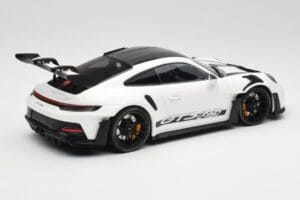 Porsche 911 992 GT3 RS Balts & Melni Riteņi Minichamps 1:18 155062230 Metāls — attēls 2 no 6