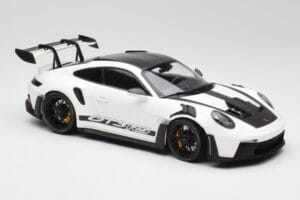 Porsche 911 992 GT3 RS Balts & Melni Riteņi Minichamps 1:18 155062230 Metāls — attēls 4 no 6