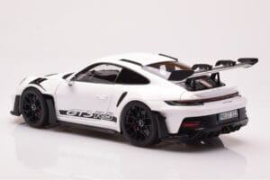 Porsche 911 992 GT3 RS Balts Norev 1:18 187361 Metāls — attēls 7 no 8