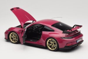 Porsche 911 992 GT3 Ruby Star Neo Norev 1:18 187381 Metāls — attēls 5 no 8