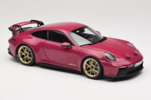 Porsche 911 992 GT3 Ruby Star Neo Norev 1:18 187381 Metāls — attēls 6 no 8