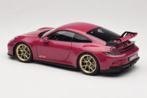 Porsche 911 992 GT3 Ruby Star Neo Norev 1:18 187381 Metāls — attēls 7 no 8