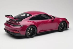 Porsche 911 992 GT3 Ruby Star Neo Red GT Spirit 1:12 GT536 Sveķi — attēls 2 no 6