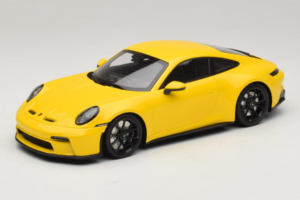 Porsche 911 992 GT3 Touring Dzeltens Melni Riteņi Minichamps 1:18 117069021 Metāls
