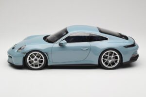 Porsche 911 992 S/T Meisenblau Norev 1:12 127550 Metāls — attēls 3 no 6