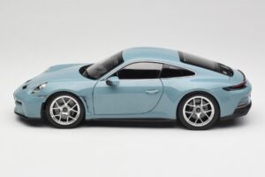 Porsche 911 992 S/T Meissen Blue Norev 1:18 187470 Metāls — attēls 4 no 8