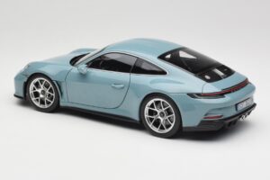 Porsche 911 992 S/T Meissen Blue Norev 1:18 187470 Metāls — attēls 7 no 8
