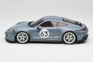 Porsche 911 992 ST Gentian Blue Metallic GT Spirit 1:18 GT491 Sveķi — attēls 3 no 6