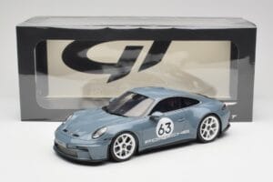Porsche 911 992 ST Gentian Blue Metallic GT Spirit 1:18 GT491 Sveķi — attēls 6 no 6