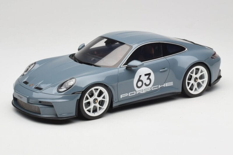 Porsche 911 992 ST Gentian Blue Metallic GT Spirit 1:18 GT491 Sveķi