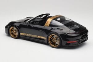 Porsche 911 992 Targa Porsche Design Melns & Zelts Concept Minichamps 1:18 PORSCHE001 Metāls — attēls 5 no 6
