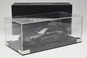 Porsche 911 992 TechArt GTstreet R Melns Ar Melniem Diskiem TechArt 1:18 REMC012 Sveķi — attēls 6 no 6