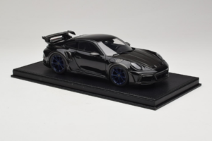 Porsche 911 992 TechArt GTstreet R Melns Ar Ziliem Diskiem TechArt 1:18 REMC009 Sveķi — attēls 4 no 6