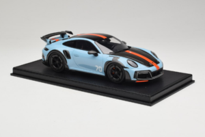 Porsche 911 992 TechArt GTstreet R Gulf Blue TechArt 1:18 REMC010 Sveķi — attēls 4 no 6