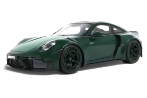 Porsche 911 992 Turbo S Brabus 900 Rocket R Mean Green GT Spirit 1:18 GT959 Sveķi