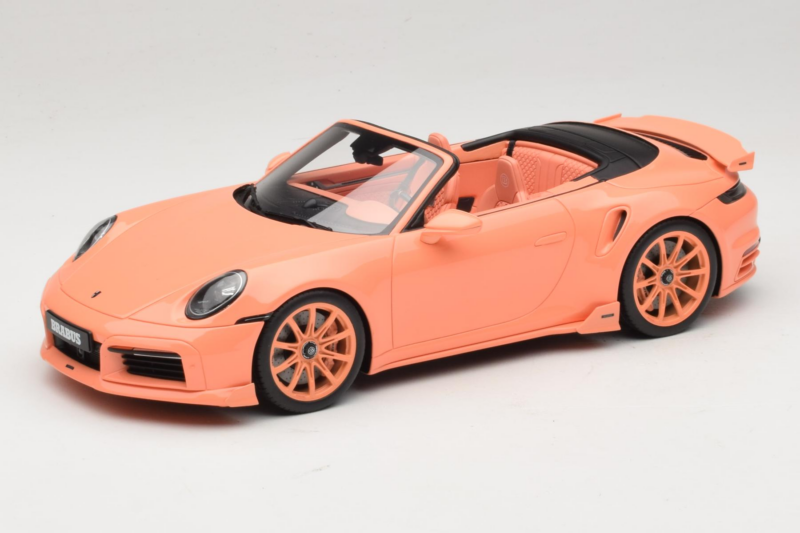 Porsche 911 992 Turbo S Cabriolet Brabus 900 Peetch GT Spirit 1:18 GT564 Sveķi