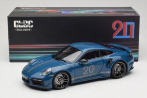 Porsche 911 992 Turbo S Coupe Sport Design Zils Minichamps 1:18 113069073 Metāls — attēls 8 no 8