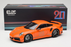 Porsche 911 992 Turbo S Coupe Sport Design Oranžs Minichamps 1:18 113069074 Metāls — attēls 8 no 8