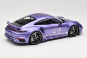 Porsche 911 992 Turbo S Sport Design Package Viola Metallic Minichamps 1:18 155069174 Metāls — attēls 2 no 6