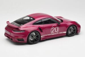 Porsche 911 992 Turbo S ar Sport Design Package Sarkans Minichamps 1:18 155069172 Metāls — attēls 2 no 6