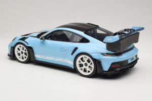 Porsche 911 992.1 GT3 RS Gulf Blue GT Spirit 1:12 GT497 Sveķi — attēls 5 no 6