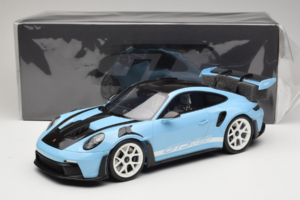 Porsche 911 992.1 GT3 RS Gulf Blue GT Spirit 1:12 GT497 Sveķi — attēls 6 no 6