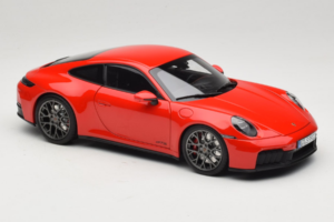 Porsche 911 992.2 Carrera 4 GTS Guards Red Norev 1:18 187171 Metāls — attēls 6 no 8