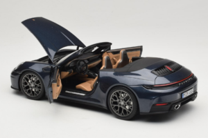 Porsche 911 992.2 Carrera Kabriolets Yachting Blue Norev 1:18 187180 Metāls — attēls 5 no 8