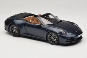Porsche 911 992.2 Carrera Kabriolets Yachting Blue Norev 1:18 187180 Metāls — attēls 6 no 8