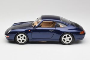 Porsche 911 993 Carrera Cup Zils Braccio & Gotz 1993 Bburago 1:18 3060-M1 Metāls — attēls 4 no 8