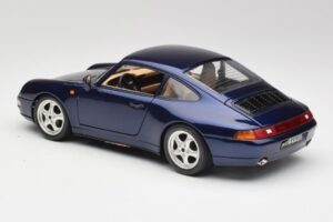 Porsche 911 993 Carrera Cup Zils Braccio & Gotz 1993 Bburago 1:18 3060-M1 Metāls — attēls 7 no 8