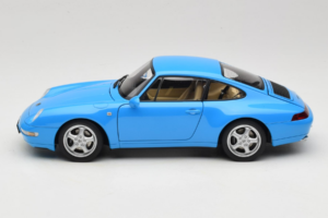 Porsche 911 993 Carrera Blue Metallic AUTOart 1:18 78133 Metāls — attēls 4 no 8