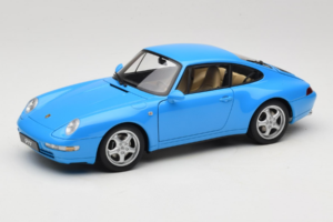 Porsche 911 993 Carrera Blue Metallic AUTOart 1:18 78133 Metāls