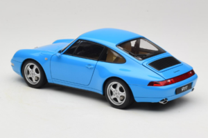 Porsche 911 993 Carrera Blue Metallic AUTOart 1:18 78133 Metāls — attēls 7 no 8