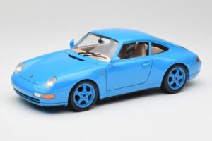 Porsche 911 993 Carrera Zils Bburago 1:18 3060 Metāls