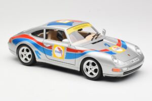 Porsche 911 993 Carrera Cup #1 1993 Bburago 1:18 3050-M2 Metāls — attēls 6 no 8
